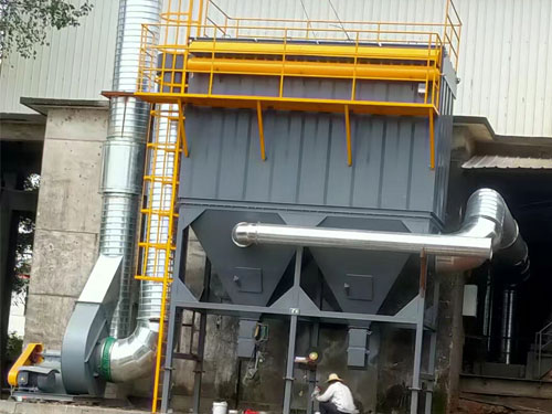 礦山破碎、篩分、皮帶機輸送，除塵系統現場